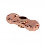 Wholesale Dual Aluminum Fidget Spinner Stress Reducer Toy for ADHD and Autism Adult, Child (Glossy Gold)